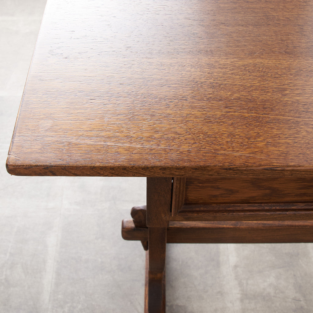 英国クラシック エルム材サイドテーブル