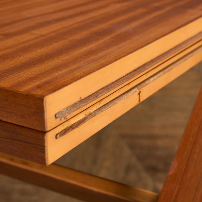 ヴィンテージ エクステンション オーバル ロング ダイニングテーブル