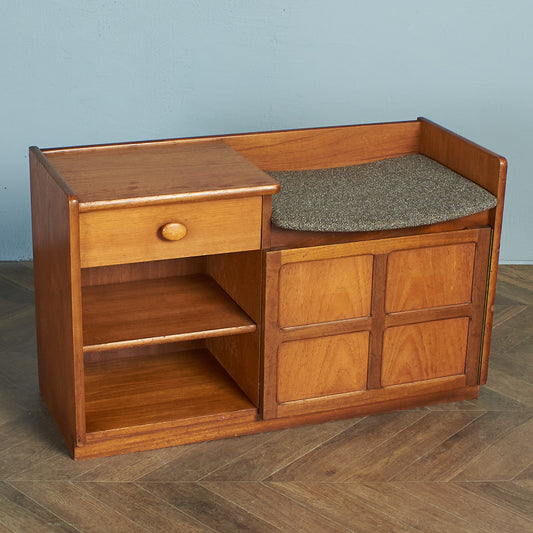 ヴィンテージ テレフォンベンチ / 張替済