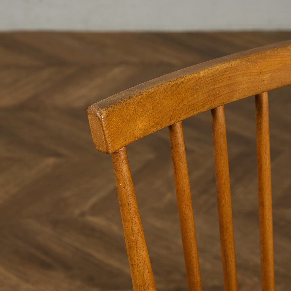 ヴィンテージ スティックバック ハイバックチェア ブルーラベル