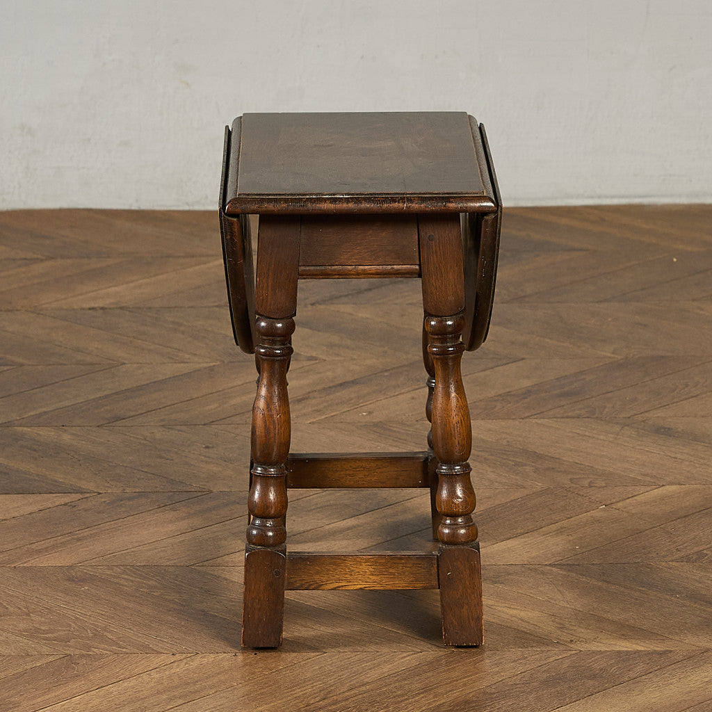 GUILDOAK ターントップ ドロップリーフ サイドテーブル