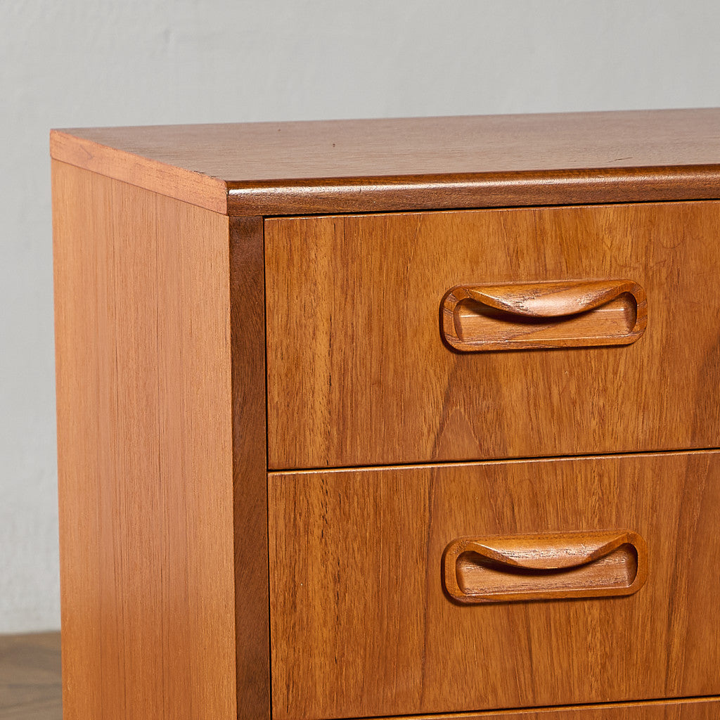 ジープラン G-PLAN Fresco 3段チェスト カスタム アイアン ヘアピンレッグ #95488