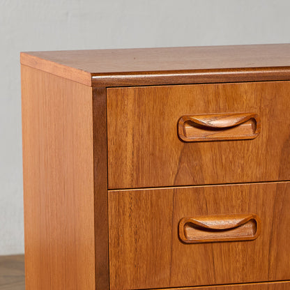 ジープラン G-PLAN Fresco 3段チェスト カスタム アイアン ヘアピンレッグ #95488