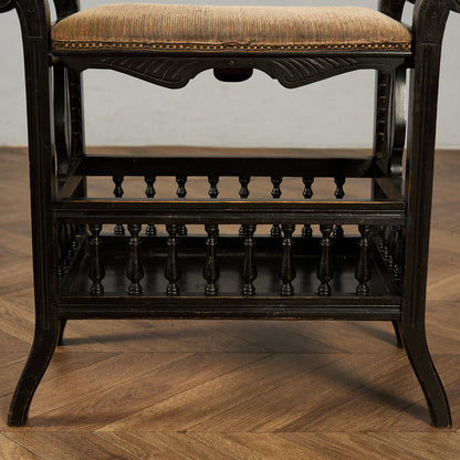 英国 クラシック 昇降式 スツール