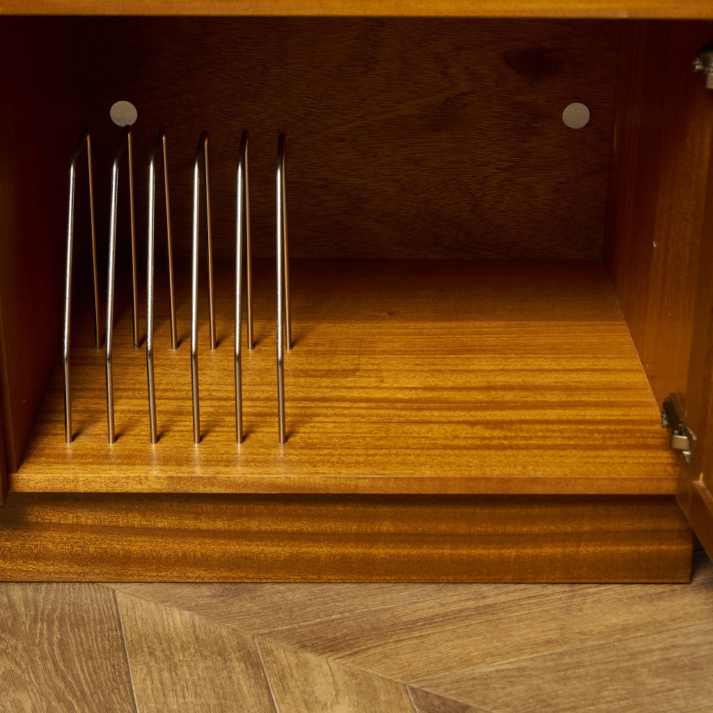 ネイサン Nathan 十字扉 ヴィンテージ ミュージックキャビネット サイドボード #89830