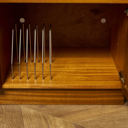 ネイサン Nathan 十字扉 ヴィンテージ ミュージックキャビネット サイドボード #89830