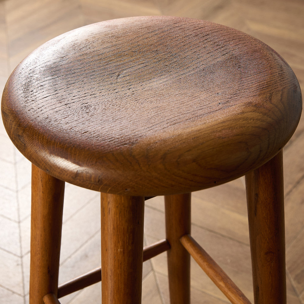 イギリス ヴィンテージ ハイ スツール