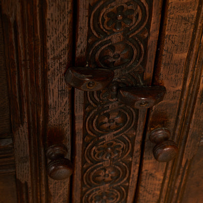 英国クラシック コートカップボード #87044