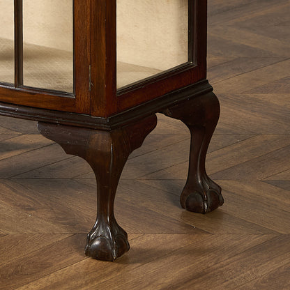 英国 クラシック ディスプレイ ガラス キャビネット #97302