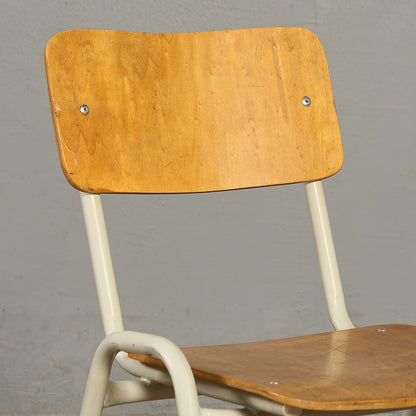 イギリス ヴィンテージ スタッキング スクールチェア #90101