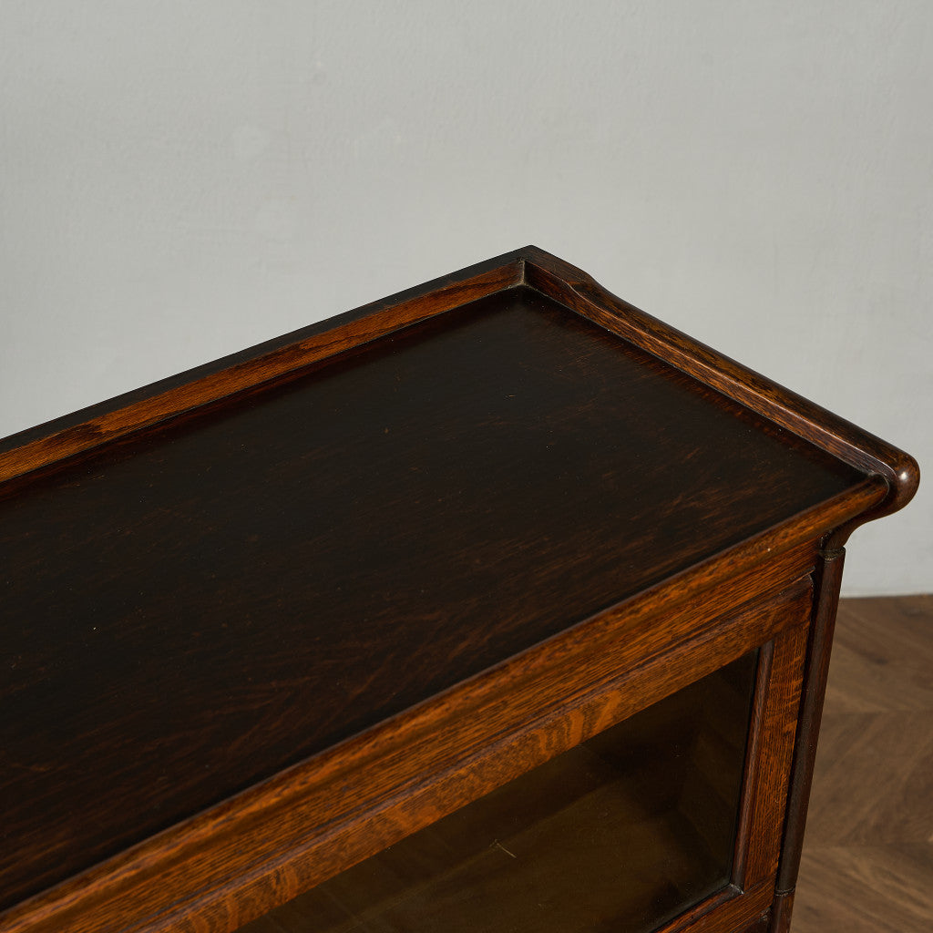 英国 アンティーク スタッキングブックケース 食器棚