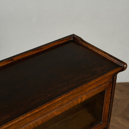 英国 アンティーク スタッキングブックケース 食器棚