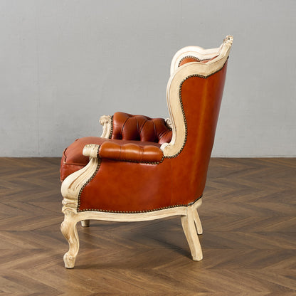 イタリア クラシック シングルソファ