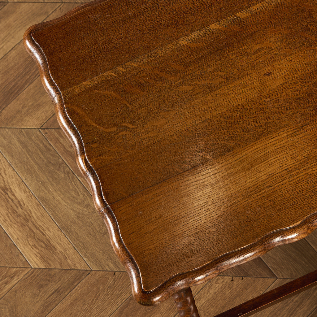 英国 クラシック バーリーシュガーツイスト サイドテーブル