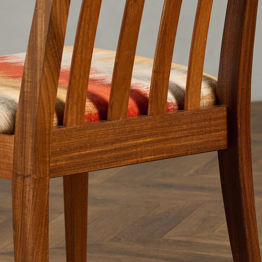 スラットバックチェア 座面張替え済み