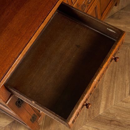 Pratts オーク材 ウェルシュドレッサー カップボード