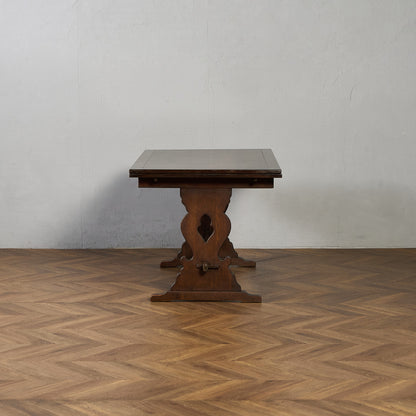 英国 クラシック ドローリーフ ダイニングテーブル