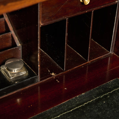 英国 アンティーク ビューロー ブックケース