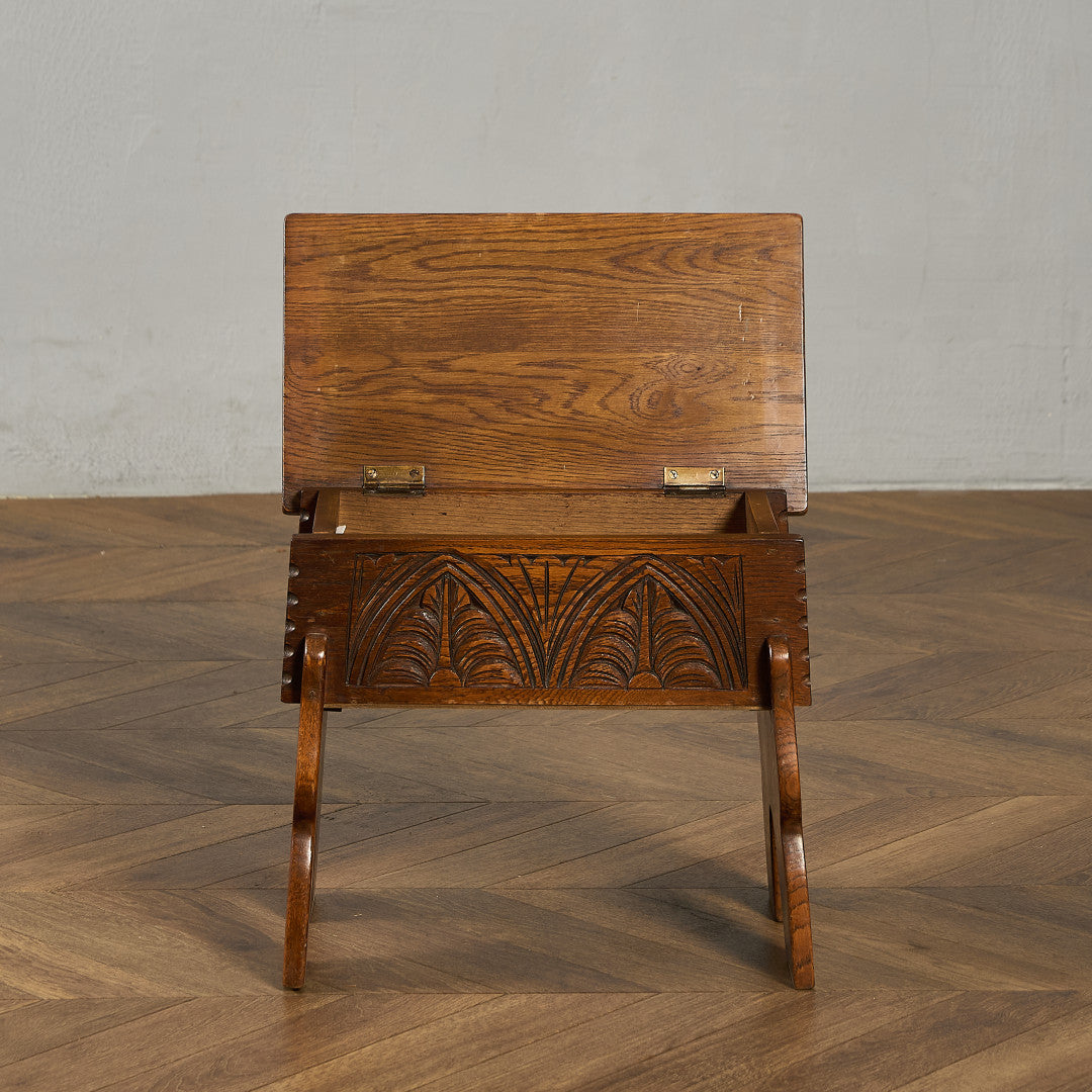 収納付き 英国 クラシック サイドテーブル #95396