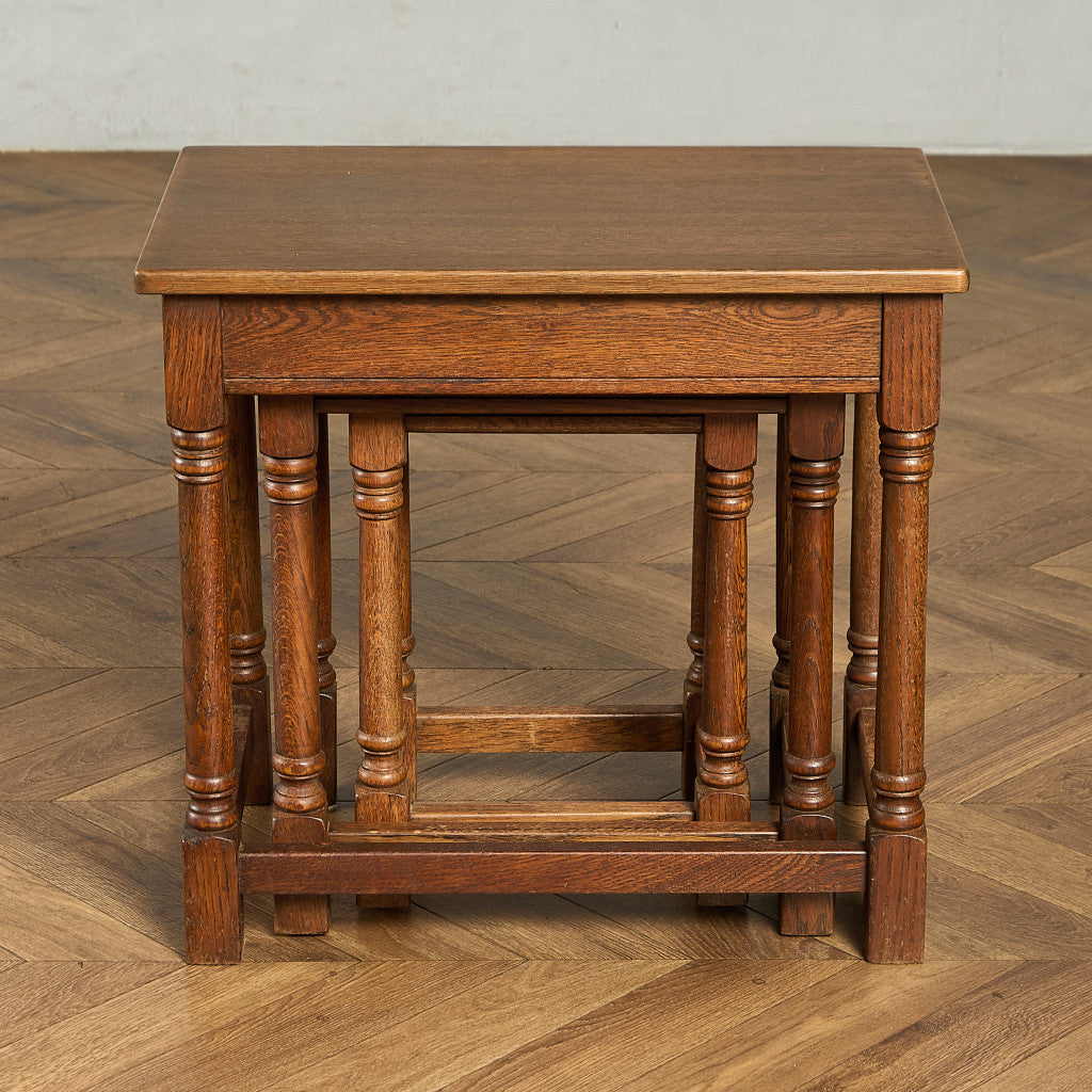 ジェイシーファニチャー Jaycee Furniture オーク材 ネストテーブル #99303