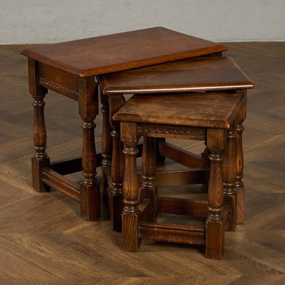 英国クラシック ネストテーブル サイドテーブル