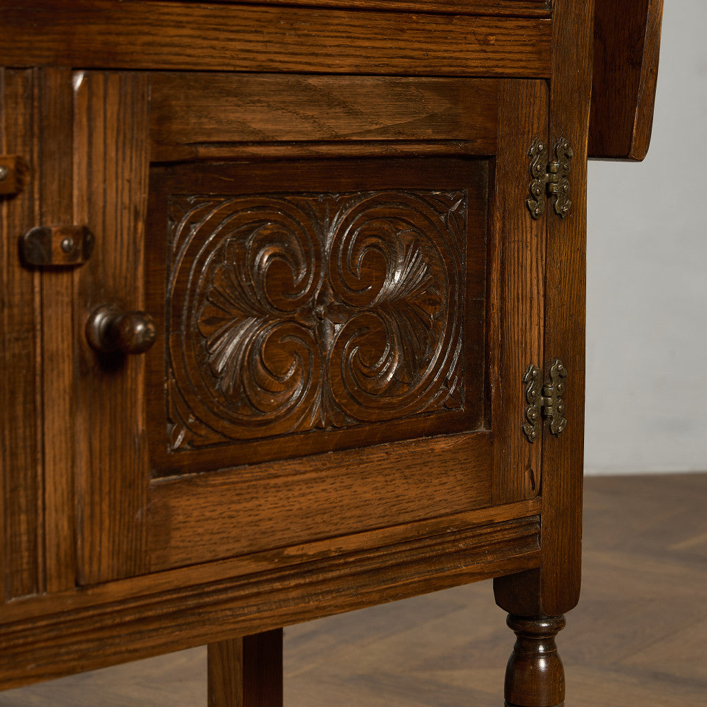 英国 クラシック 拡張天板付き サイドボード