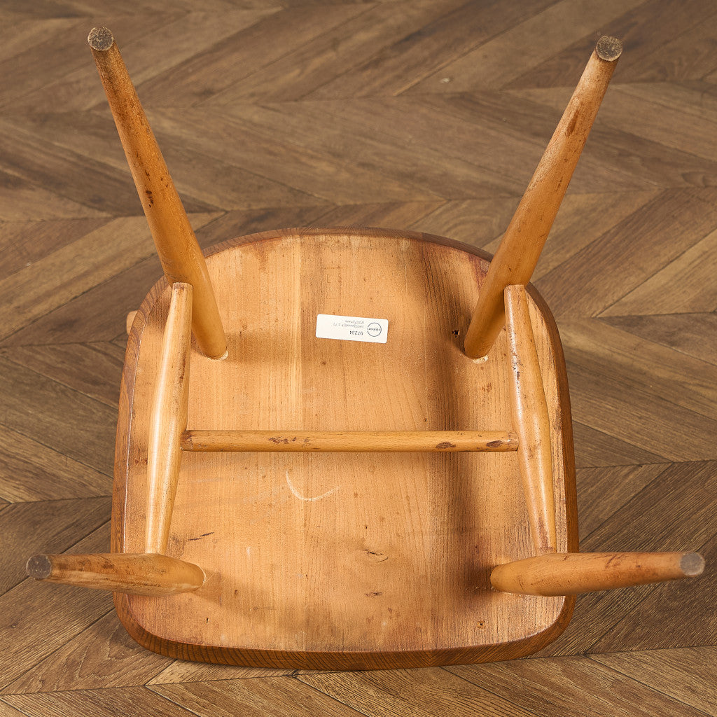 売りファッション ercol フープバックチェア 4本 スポーク アーコール
