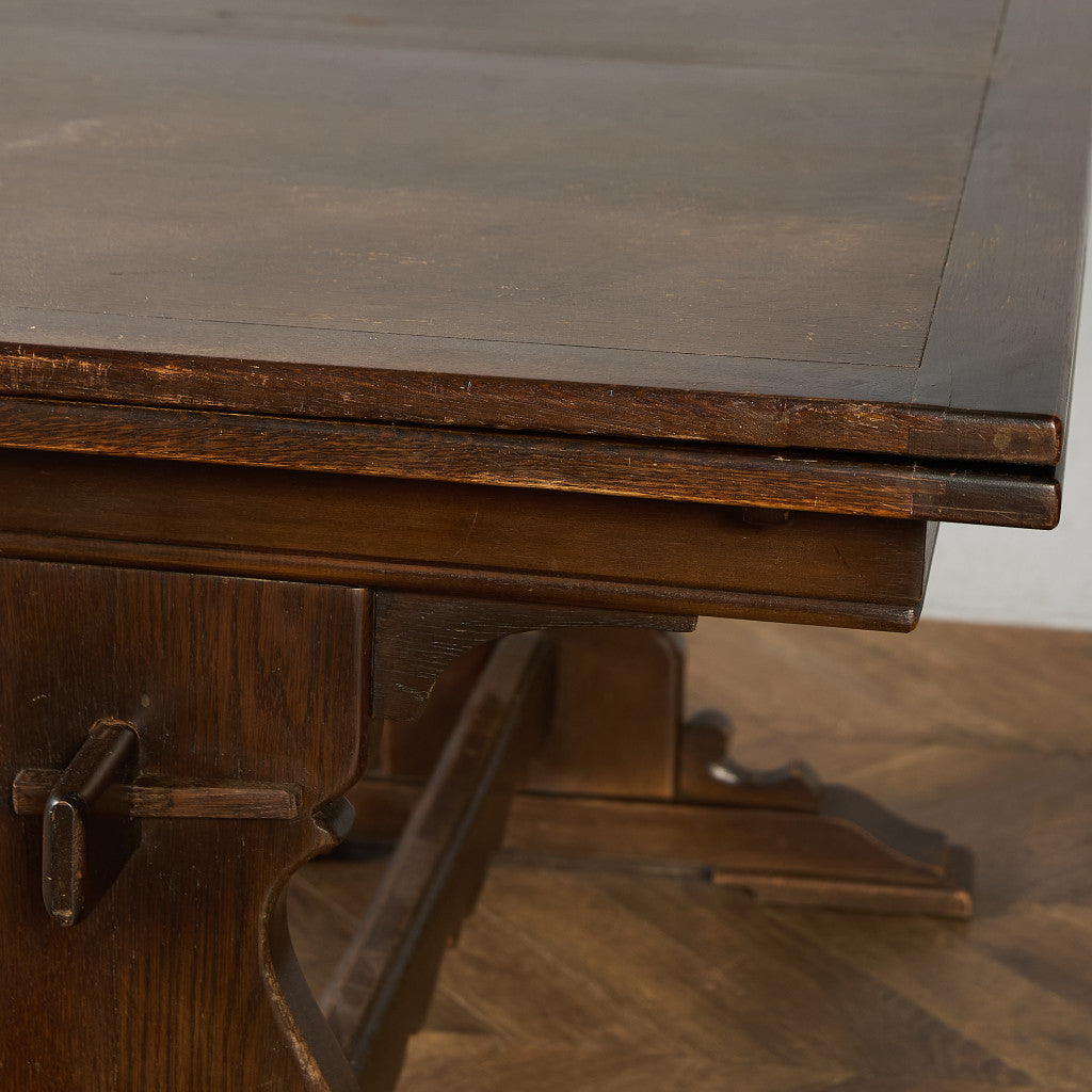 英国 クラシック ドローリーフ ダイニングテーブル