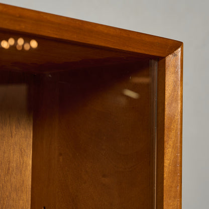 ヴィンテージ ガラスキャビネット