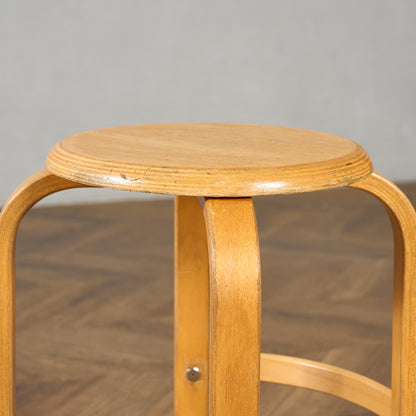 デンマーク LEIKA ヴィンテージ ベントウッド スツール