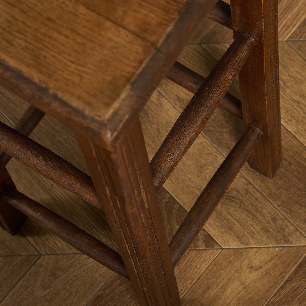 イギリス ヴィンテージ ハイ スツール