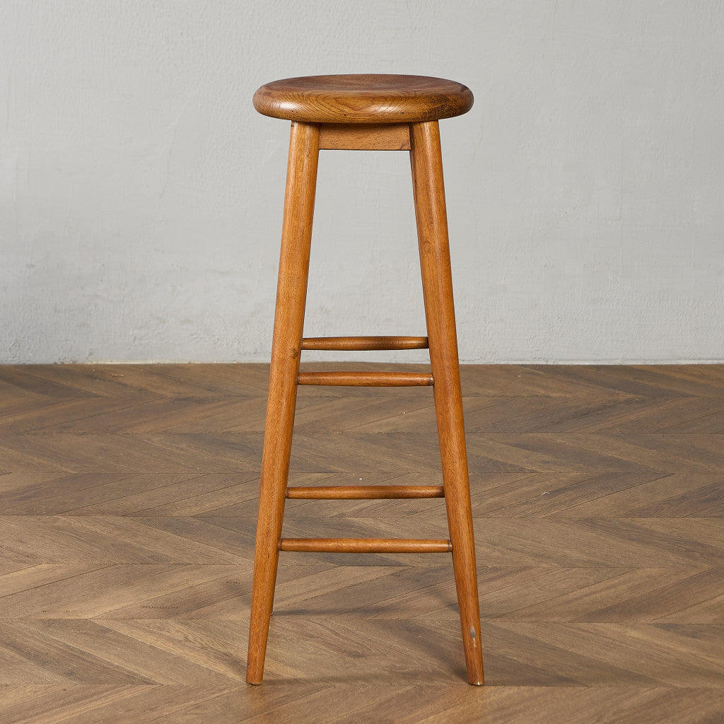 イギリス ヴィンテージ ハイ スツール