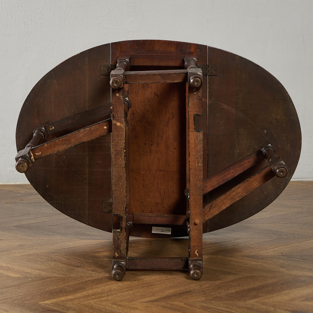 英国 クラシック ドロップリーフ ゲートレッグテーブル