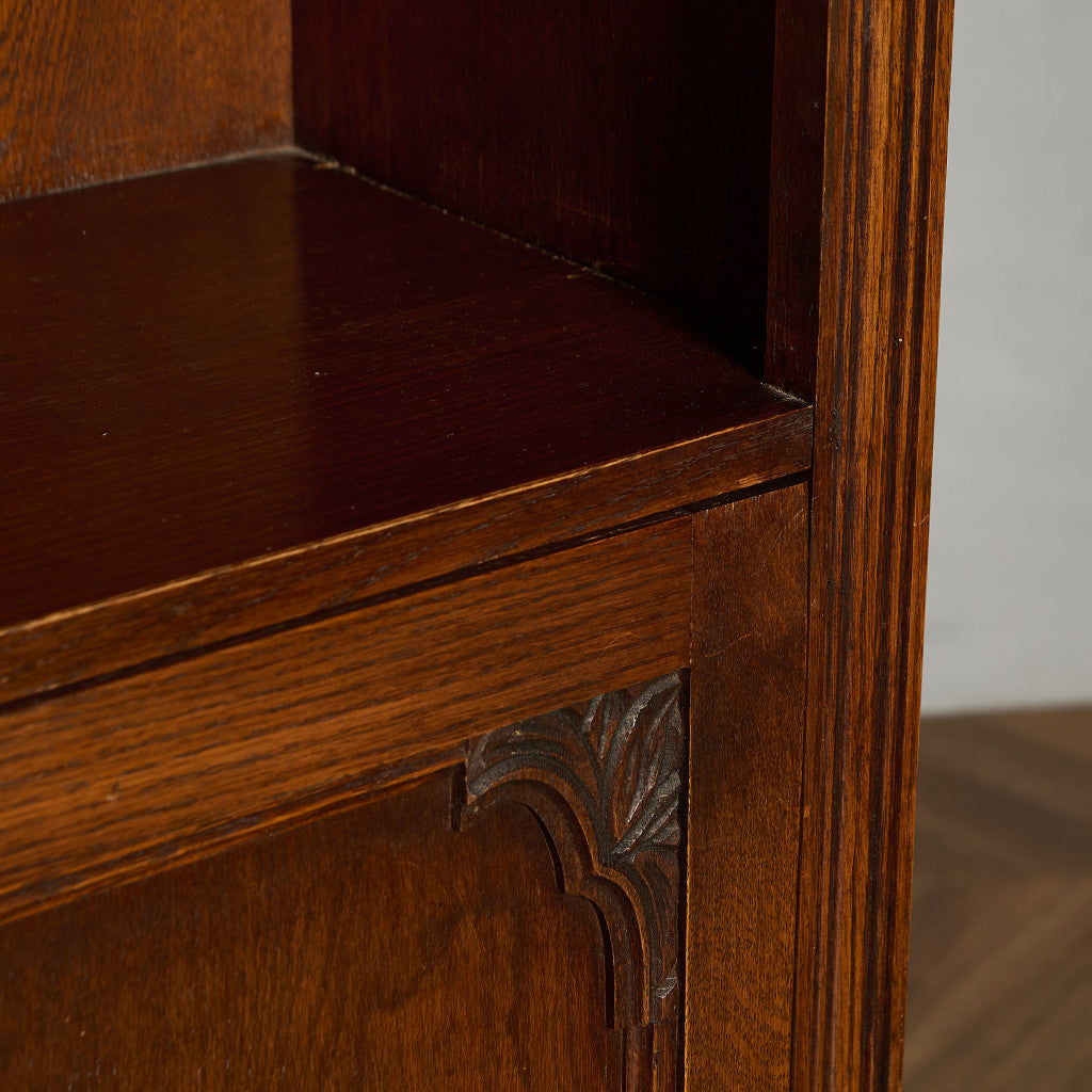 Old Charm オーク材 ビューローブックケース