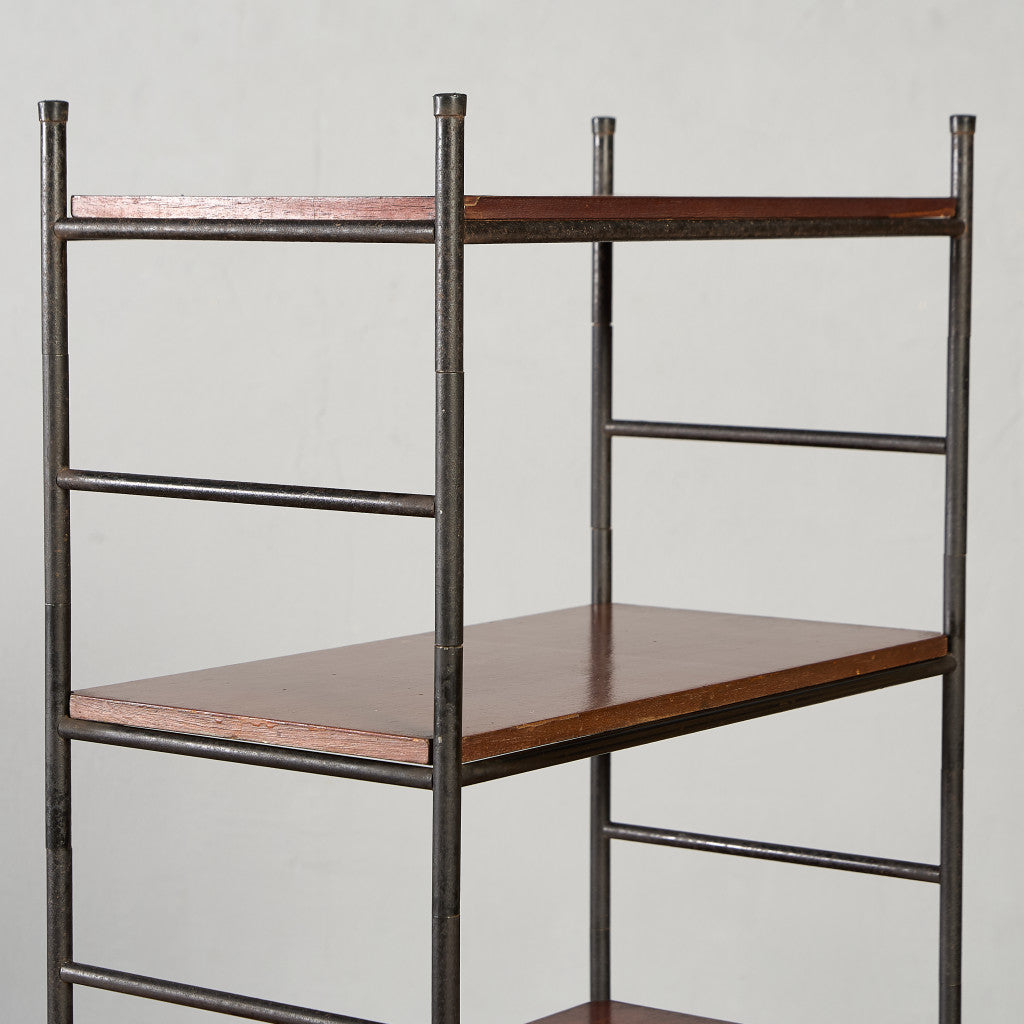 英国製 インダストリアル オープン シェルフ