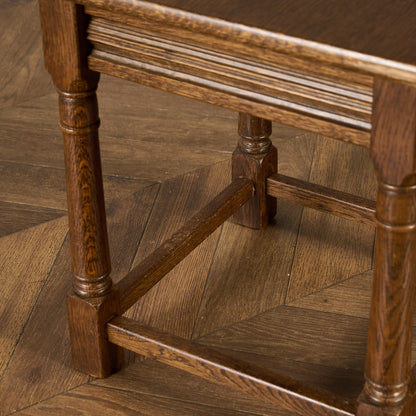 英国 クラシック ネストコーヒーテーブル センターテーブル #95415