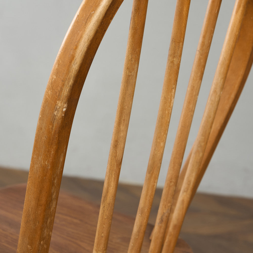 ヴィンテージ 4本 スポーク フープバックチェア