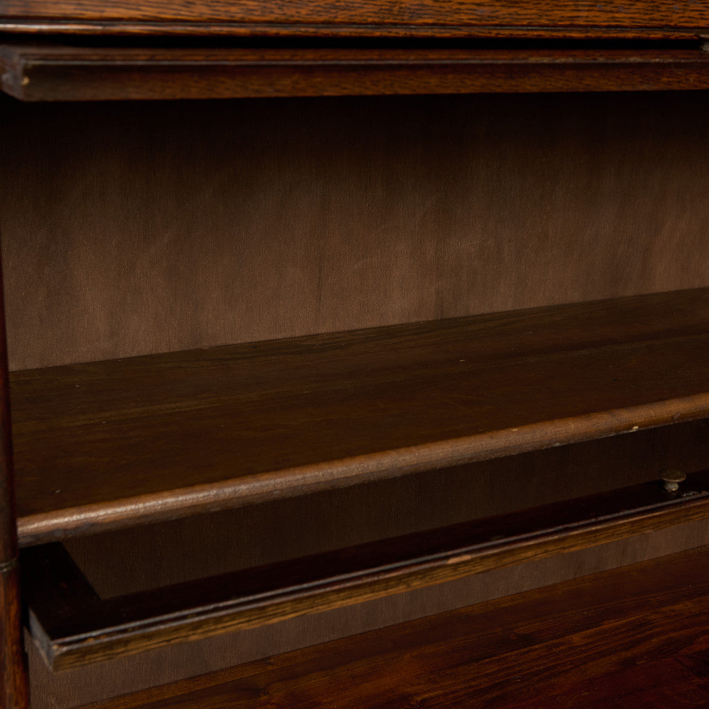 英国 アンティーク スタッキングブックケース 食器棚