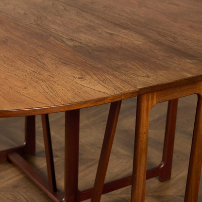 イギリス ヴィンテージ ドロップリーフ ゲートレッグテーブル