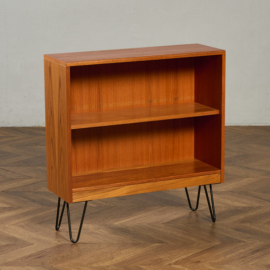 ヴィンテージ ブックシェルフ  カスタム アイアンヘアピンレッグ