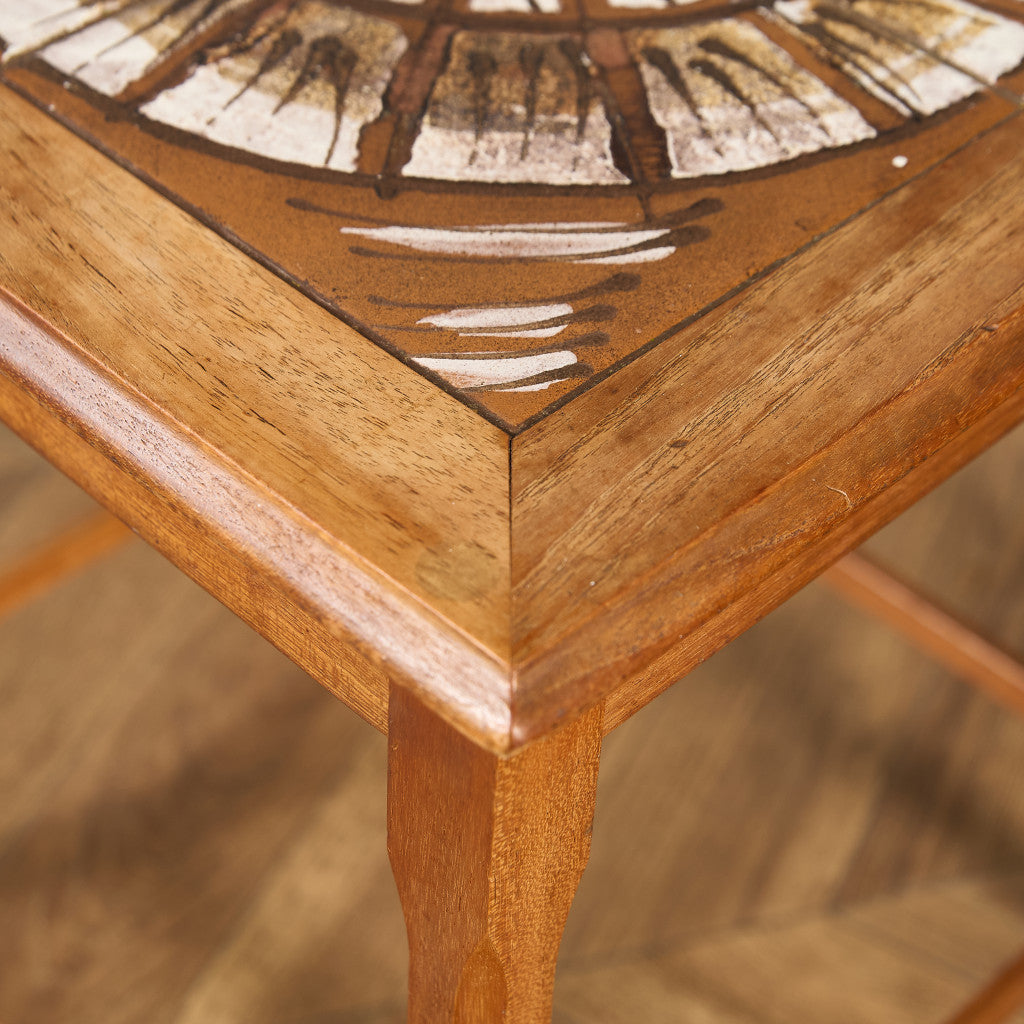 デンマーク TOFTEN タイルトップ ネストテーブル