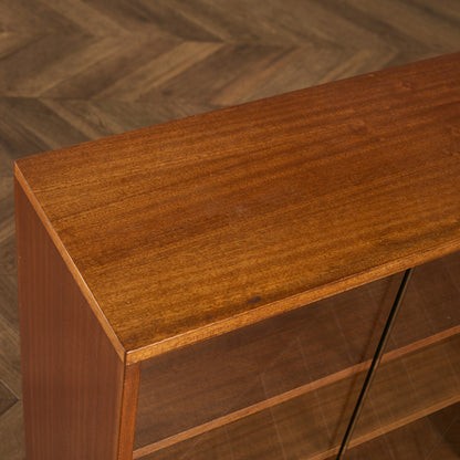 モーリス オブ グラスゴー Morris of Glasgow Cumbrae ヴィンテージ ナロー ガラス ブックケース 食器棚 #94361