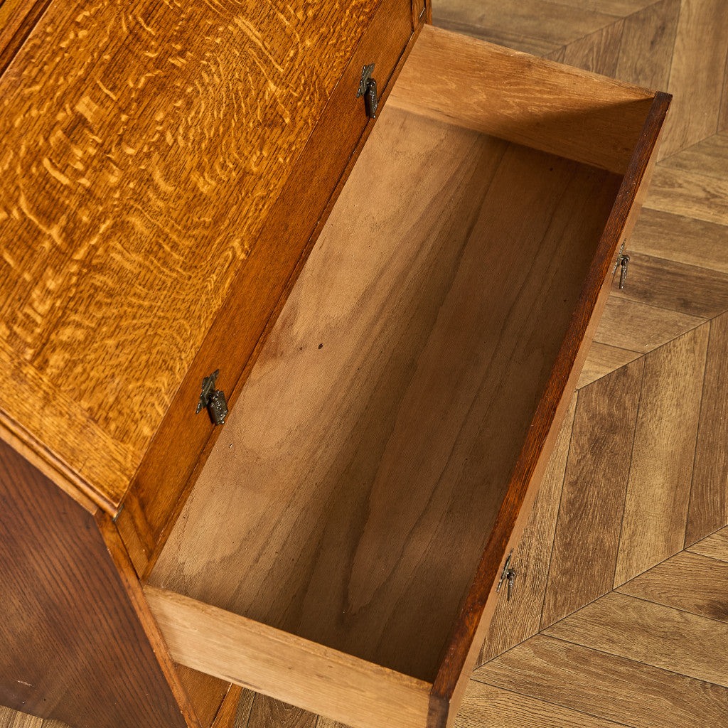 英国 クラシック ビューロー ブックケース デスク