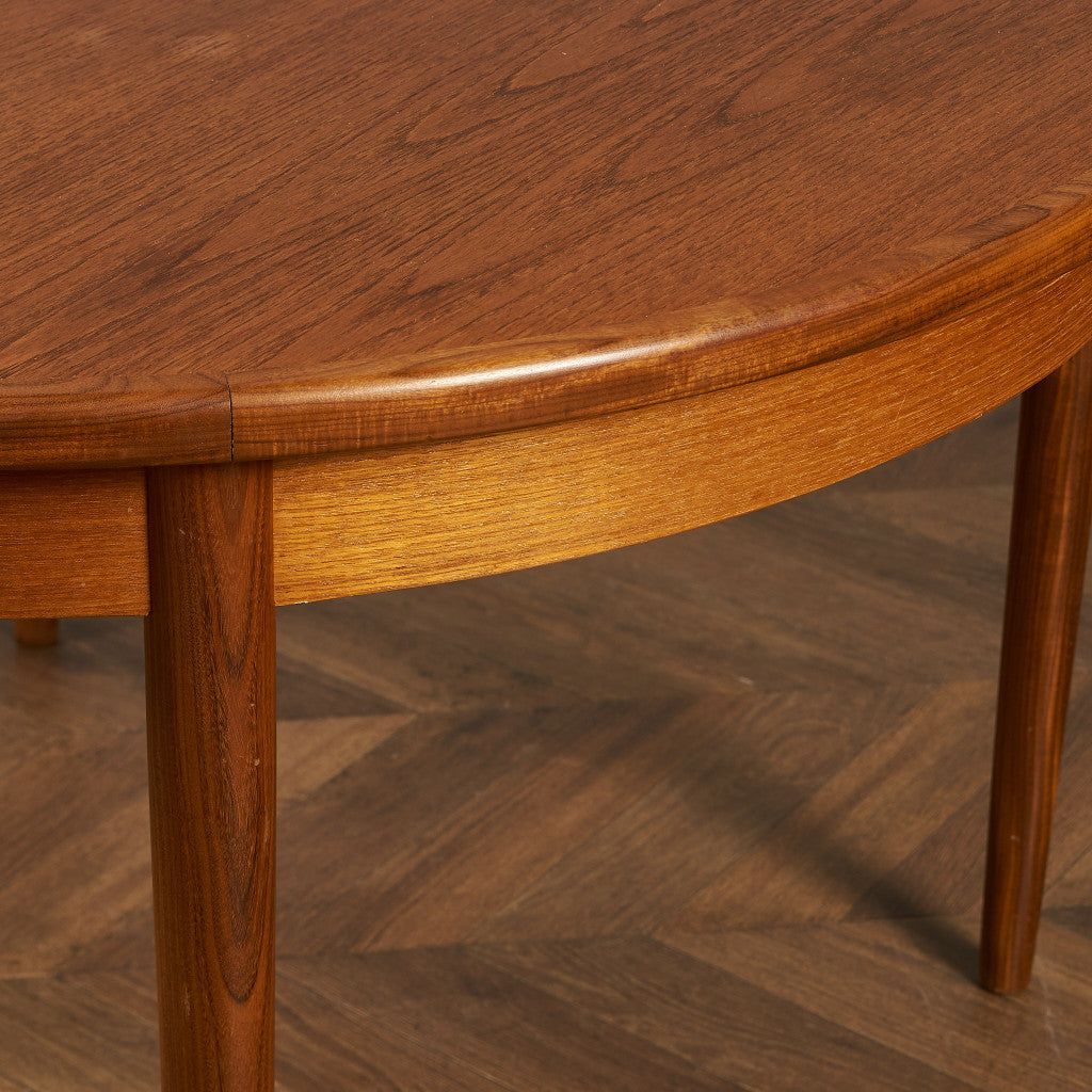 エクステンション ラウンド ダイニングテーブル