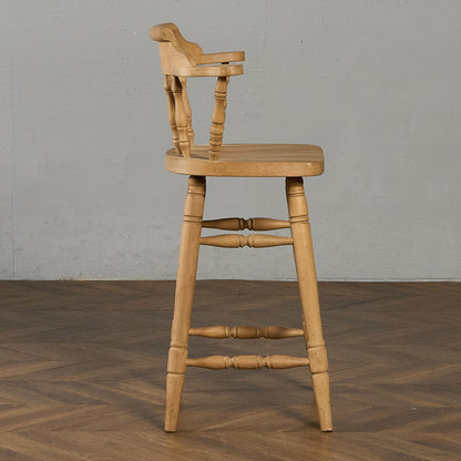 英国 アンティーク カウンターチェア ハイスツール