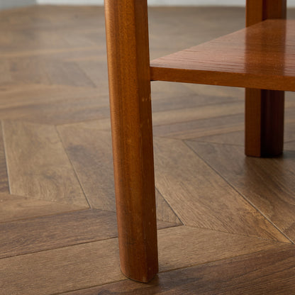 ヴィンテージ スモークガラストップ コーヒーテーブル