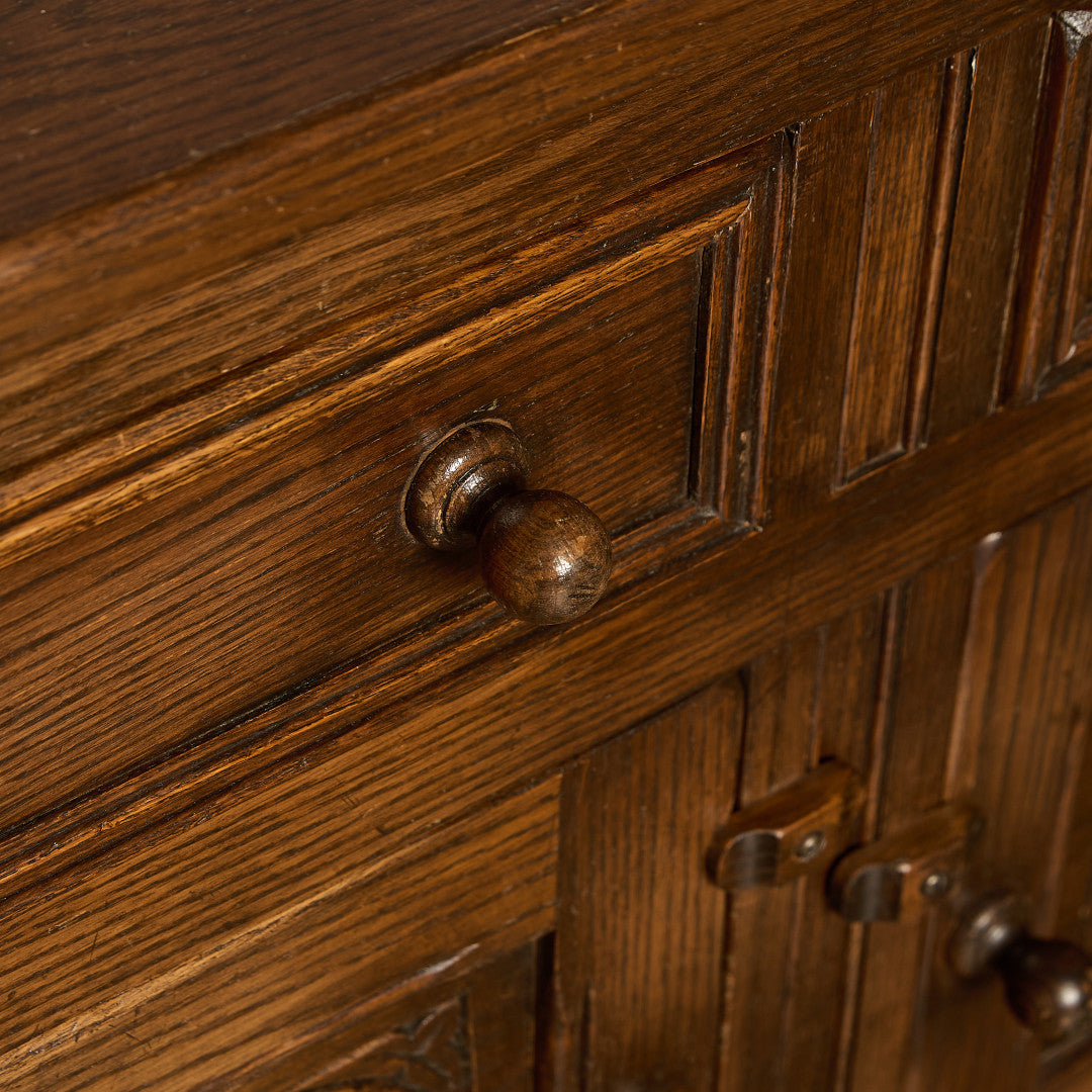 英国 クラシック 拡張天板付き サイドボード