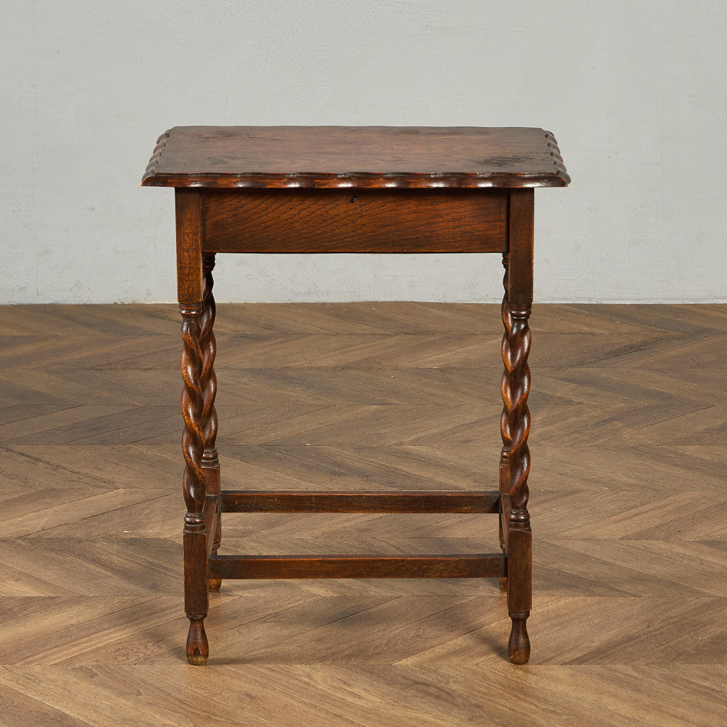 英国 クラシック バーリーシュガーツイスト サイドテーブル #91801