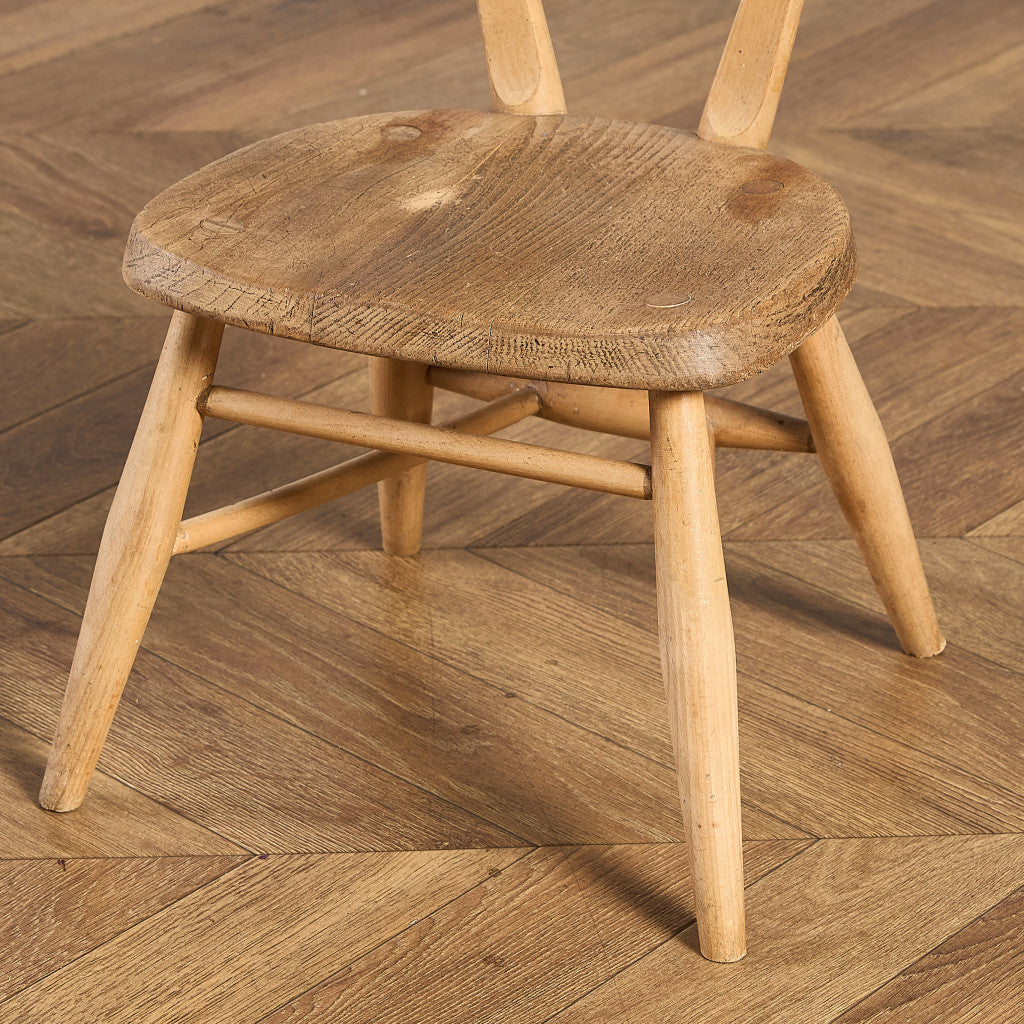 アーコール ERCOL ヴィンテージ スタッキングチェア キッズチェア #97384