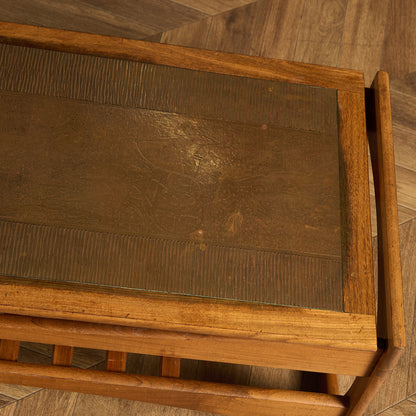 英国 ヴィンテージ 銅天板 センターテーブル #97172